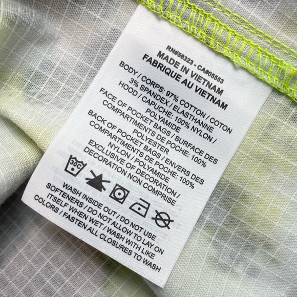 NIKE x OFF-WHITE • Black/Yellow Tie Dye Jacket - Picture 14 of 16